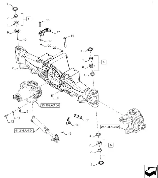 87368673 - Стержень регулировочный