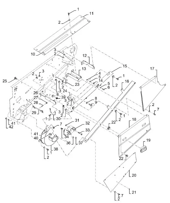 87572681 - Боковая стенка камеры элеватора